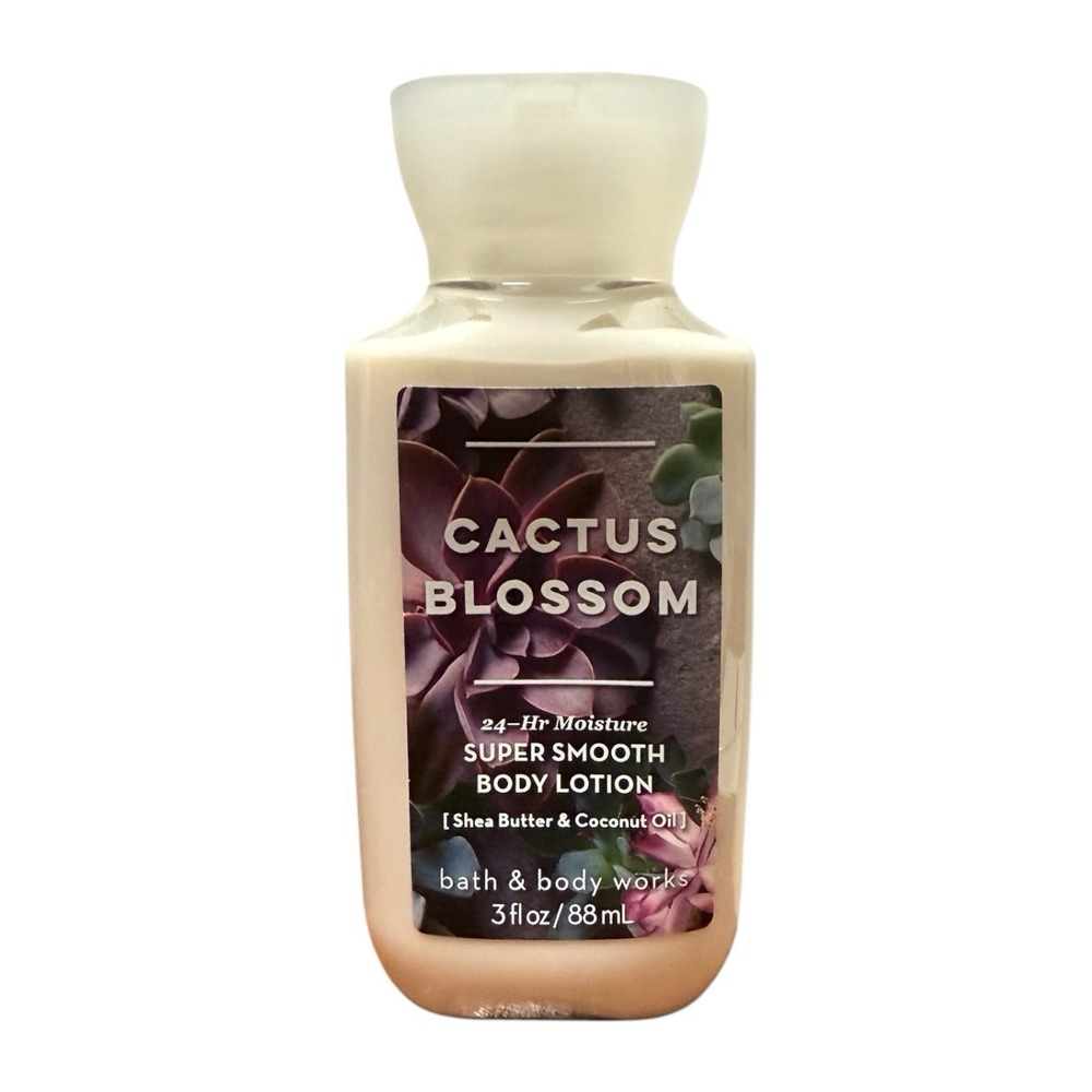 Bath & Body Works Cactus Blossom Super Smooth Body Lotion 3 Fl Oz Travel 24 Hr